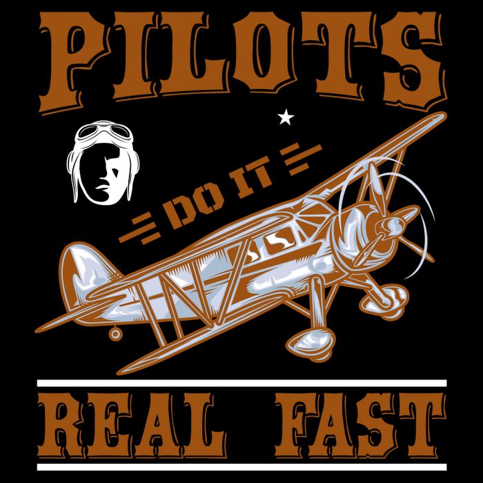 Pilots Do It Real Fast Hoodie