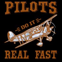 Pilots Do It Real Fast 16oz Travel Tumbler