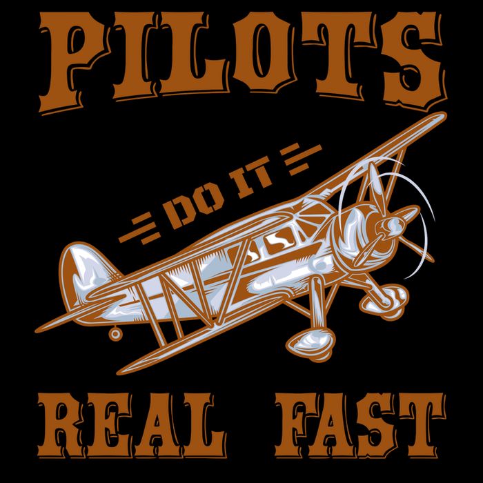 Pilots Do It Real Fast 16oz Travel Tumbler