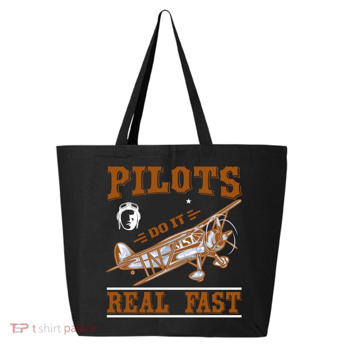 Pilots Do It Real Fast 25L Jumbo Tote