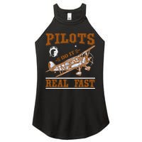 Pilots Do It Real Fast Women's Perfect Tri Rocker Tank