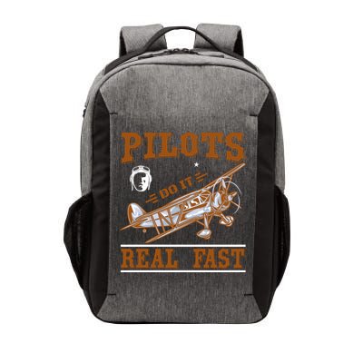 Pilots Do It Real Fast Vector Backpack