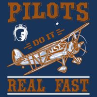 Pilots Do It Real Fast Infant Baby Jersey Bodysuit