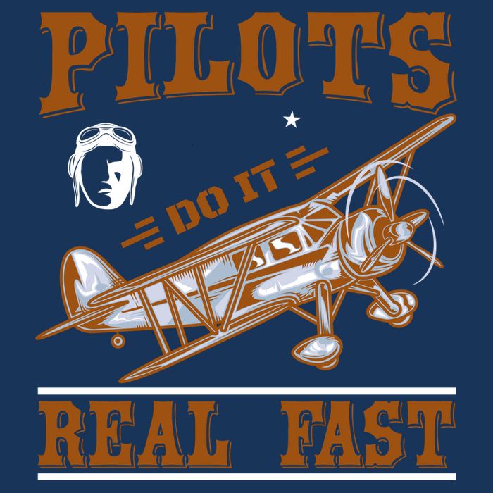 Pilots Do It Real Fast Infant Baby Jersey Bodysuit