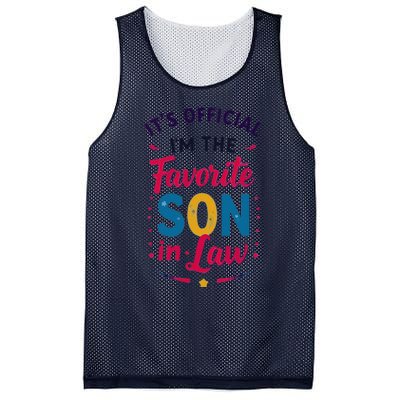 Proudly Declared I’M The Favorite Soninlaw Mesh Reversible Basketball Jersey Tank