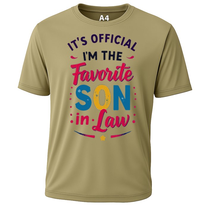 Proudly Declared I’M The Favorite Soninlaw Cooling Performance Crew T-Shirt