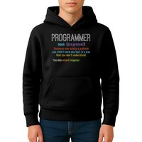 Programmer Definition It Software Developer Coder Men Women Kids Hoodie