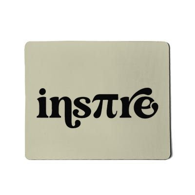 Pi Day Inspire Pi Symbol 3.14 Funny Math Teachers Students .Png Mousepad