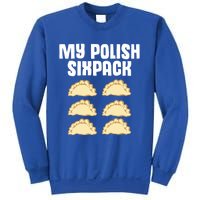 Polish Dumpling Joke Sixpack Pole Pun Polska Perogie Pierogi Cute Gift Sweatshirt