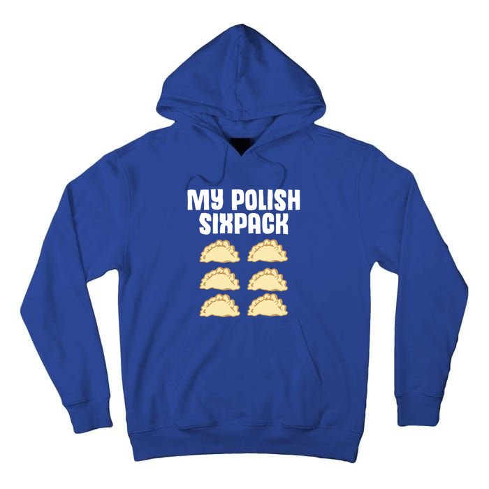 Polish Dumpling Joke Sixpack Pole Pun Polska Perogie Pierogi Cute Gift Tall Hoodie