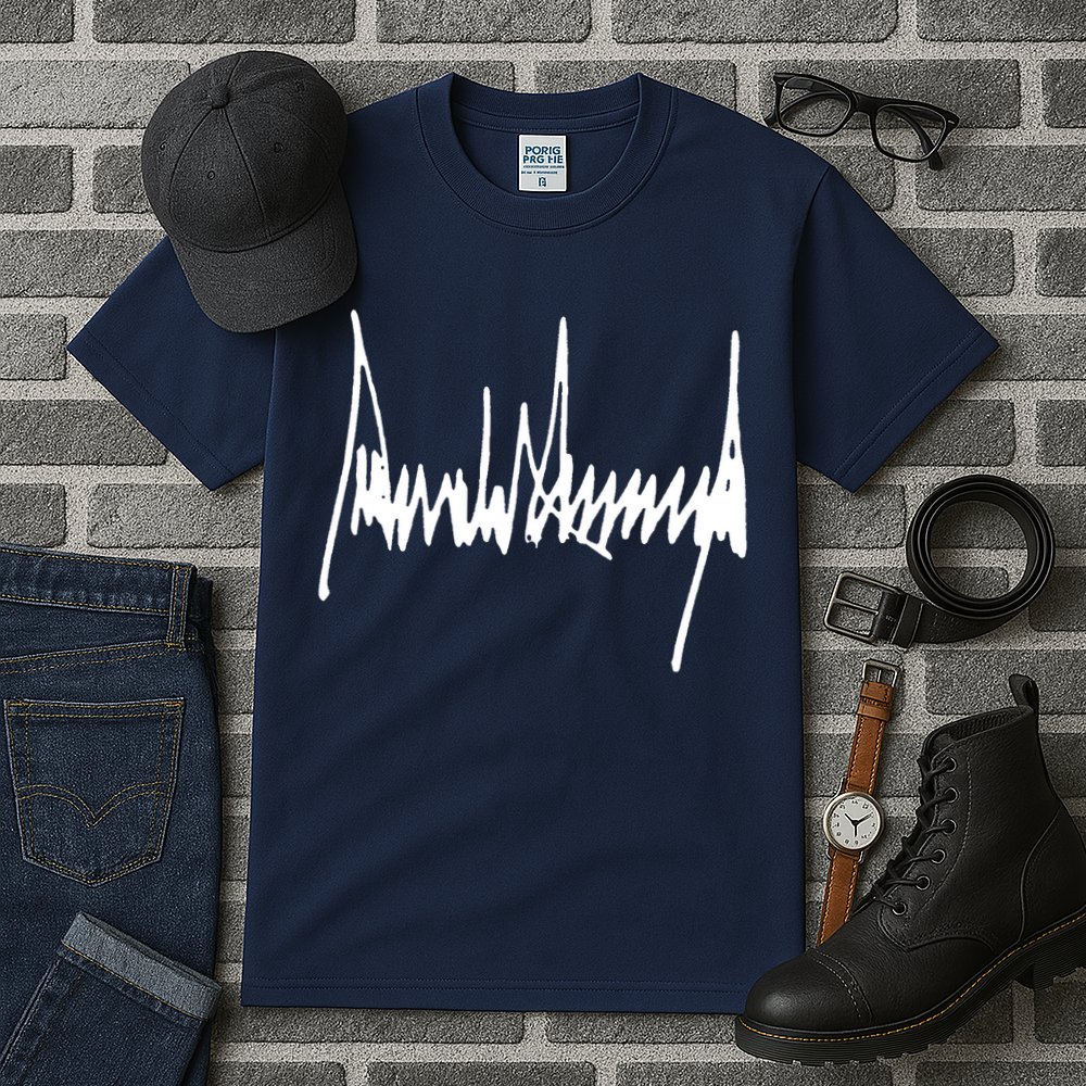 President Donald J Trump Signature Tall T-Shirt
