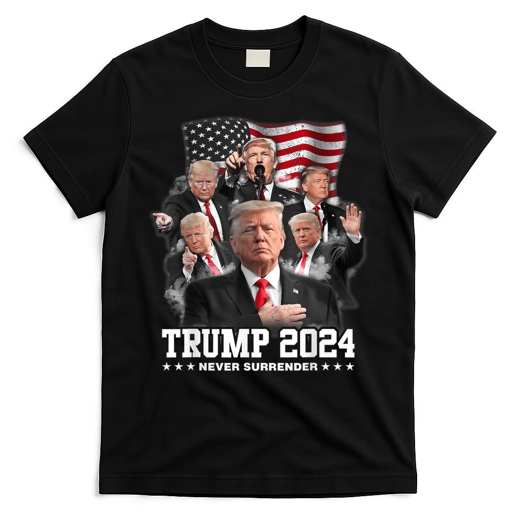 President Donald J Trump 2024 Never Surrender T-Shirt