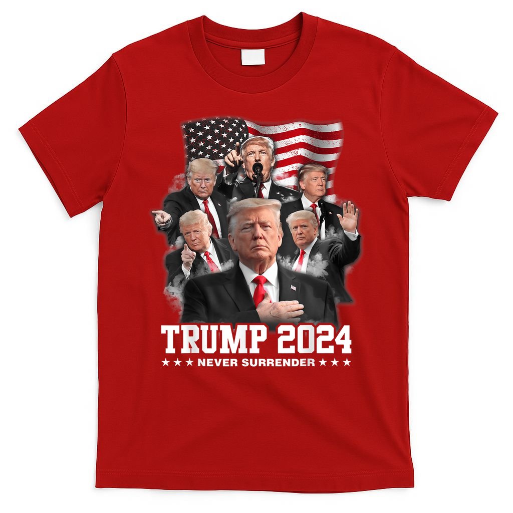 President Donald J Trump 2024 Never Surrender T-Shirt