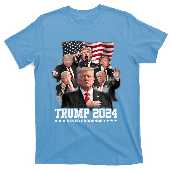 President Donald J Trump 2024 Never Surrender T-Shirt