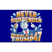 President Donald J Trump 2024 Never Surrender Bumper Sticker