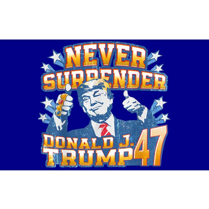 President Donald J Trump 2024 Never Surrender Bumper Sticker