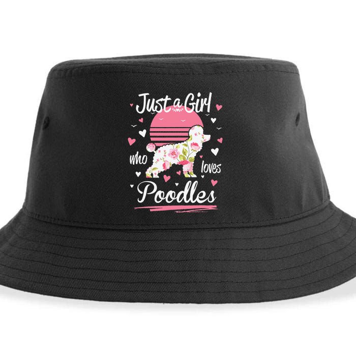 Poodle Design Just A Who Loves Poodles Sustainable Bucket Hat