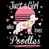 Poodle Design Just A Who Loves Poodles Sustainable Bucket Hat