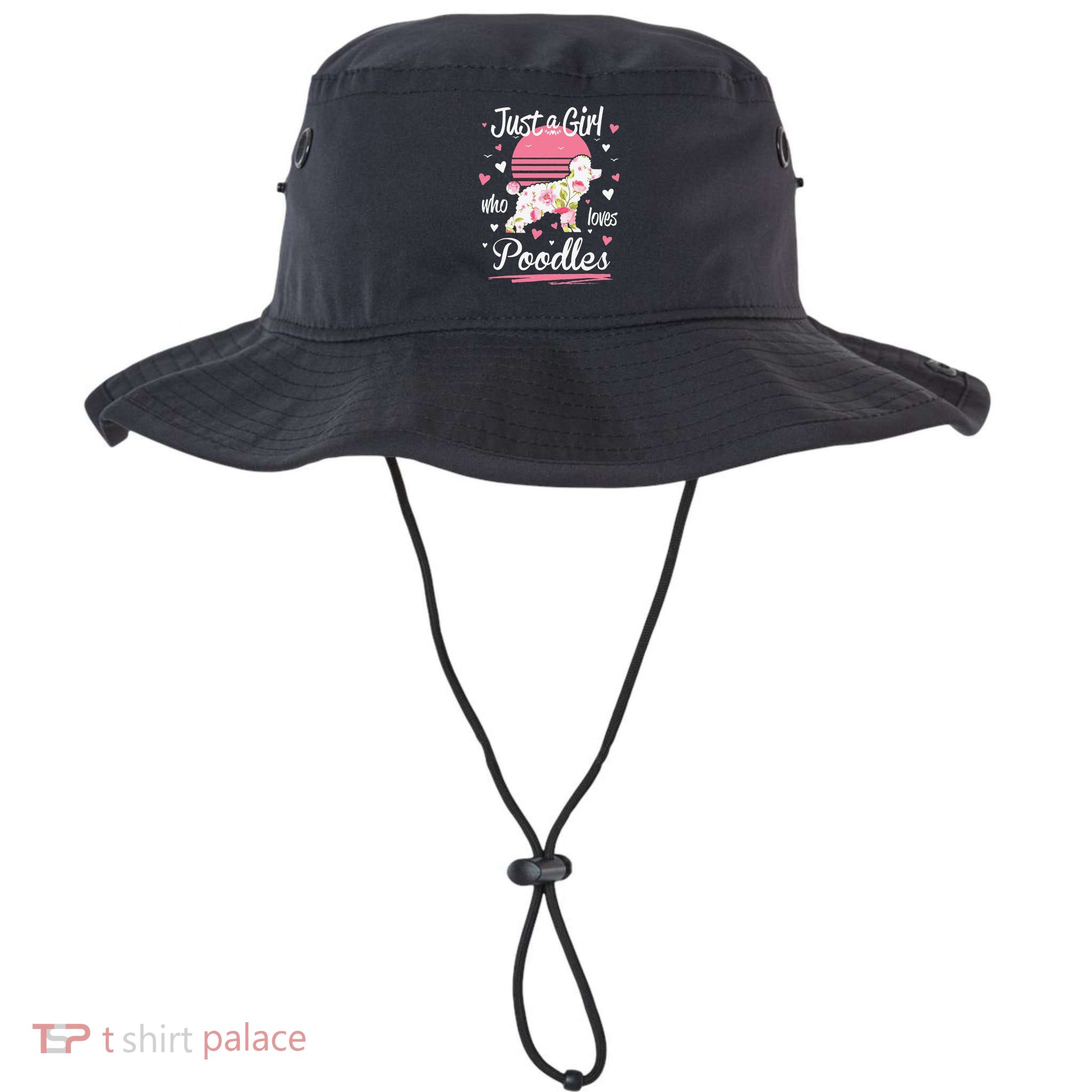 Poodle Design Just A Who Loves Poodles Bucket Hat