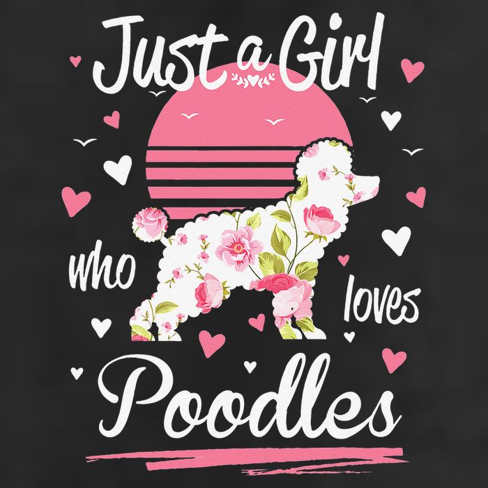 Poodle Design Just A Who Loves Poodles Tumbler