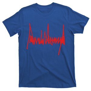 President Donald J Trump Signature Meaningful Gift T-Shirt