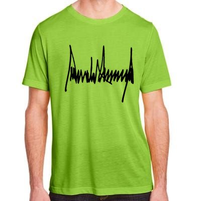 President Donald J Trump Signature Cool Gift Adult ChromaSoft Performance T-Shirt