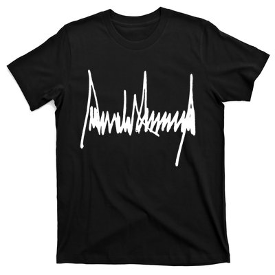 President Donald J Trump Signature Cool Gift T-Shirt