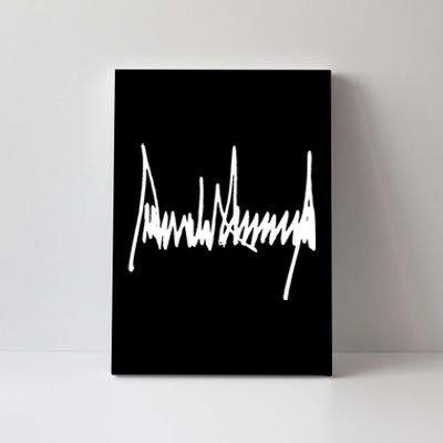 President Donald J Trump Signature Cool Gift Canvas