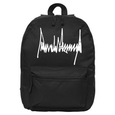 President Donald J Trump Signature Cool Gift 16 in Basic Backpack
