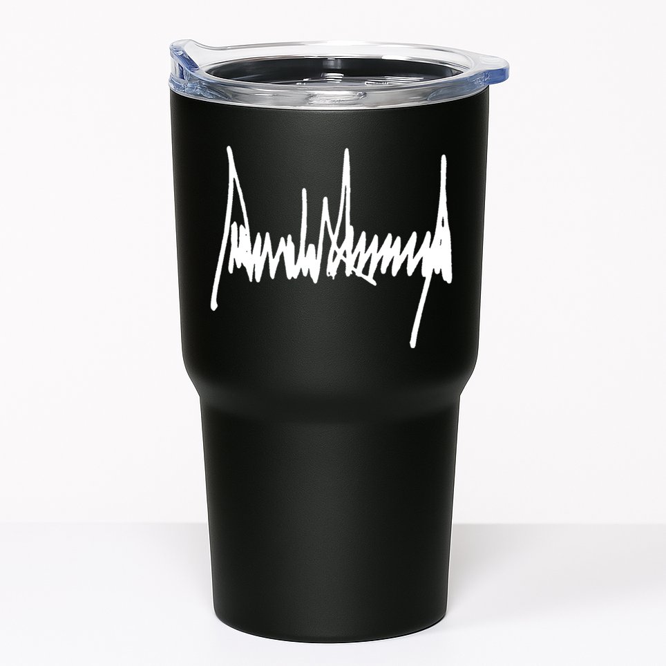 President Donald J Trump Signature Cool Gift Tumbler