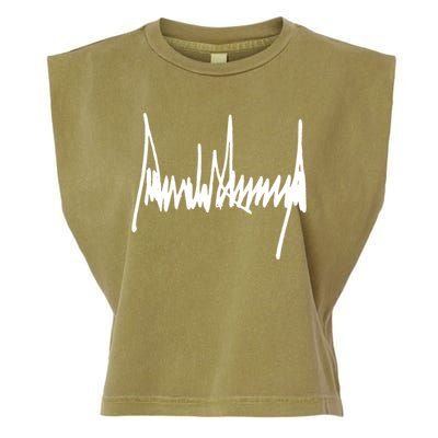 President Donald J Trump Signature Cool Gift Garment-Dyed Women's Muscle Tee