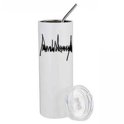 President Donald J Trump Signature Cool Gift Stainless Steel Tumbler