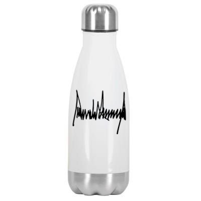 President Donald J Trump Signature Cool Gift Stainless Steel Insulated Water Bottle