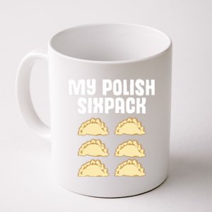 Polish Dumpling Joke Sixpack Pole Pun Polska Perogie Pierogi Cool Gift Coffee Mug