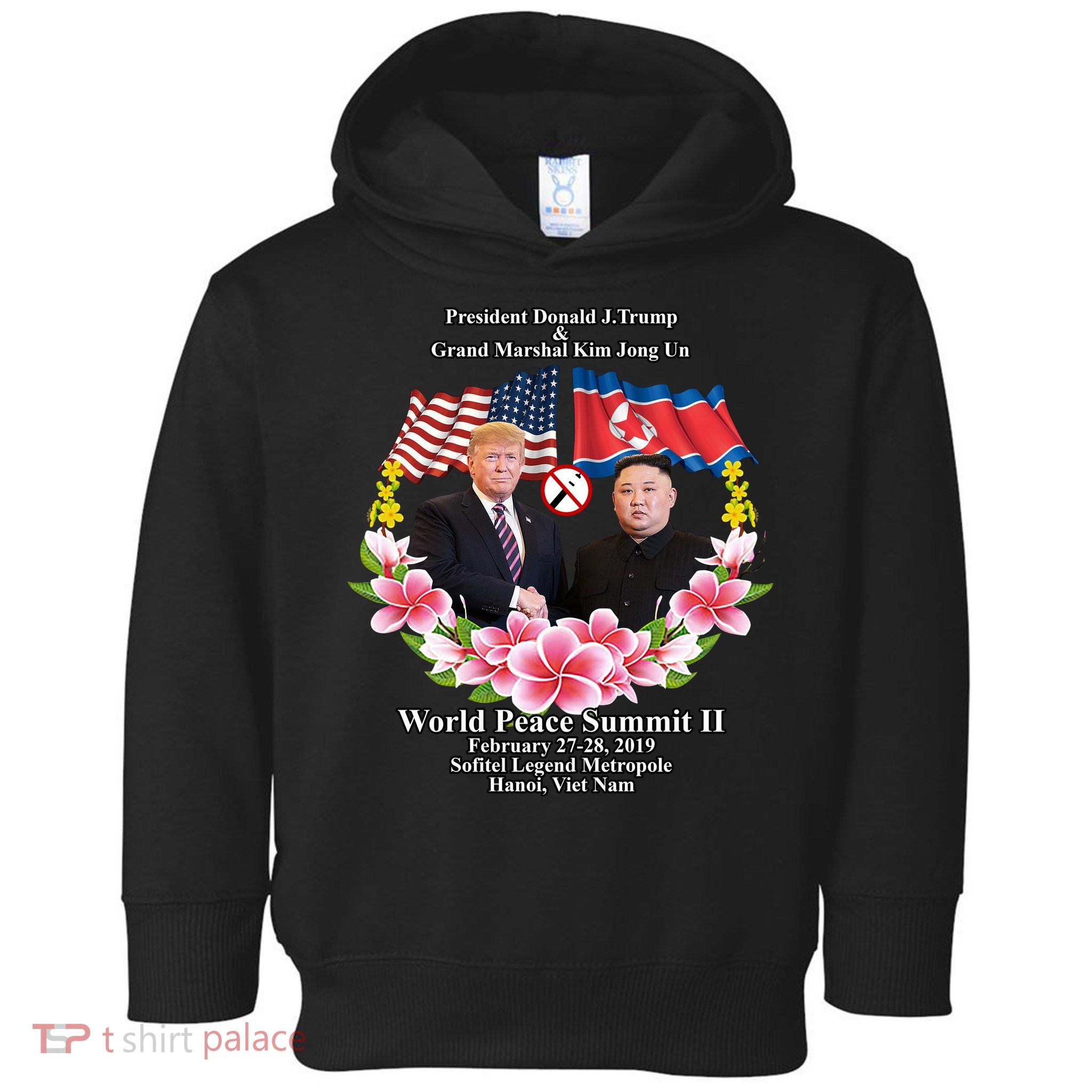 President Donald J Trump Grand Marshal Kim Jong Un World Peace Summit Ii Toddler Hoodie