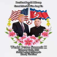 President Donald J Trump Grand Marshal Kim Jong Un World Peace Summit Ii Baby Bodysuit