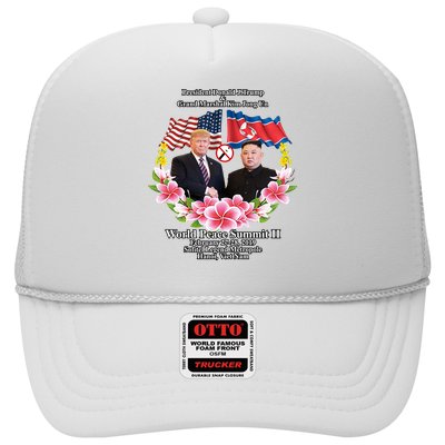 President Donald J Trump Grand Marshal Kim Jong Un World Peace Summit Ii Trucker Hat