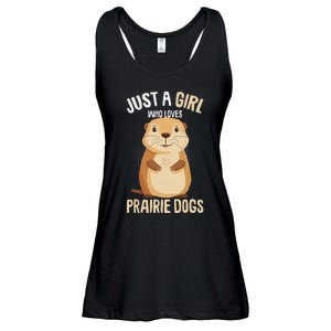 Prairie Dog Just A Girl Who Loves Prairie Dogs Ladies Essential Flowy Tank