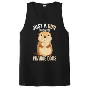 Prairie Dog Just A Girl Who Loves Prairie Dogs PosiCharge Competitor Tank