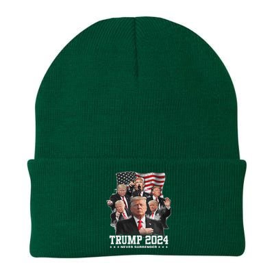 President Donald J Trump 2024 Never Surrender Knit Cap Winter Beanie