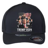 President Donald J Trump 2024 Never Surrender Flexfit Unipanel Trucker Cap