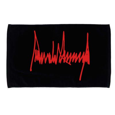 President Donald J Trump Signature Gift Microfiber Hand Towel