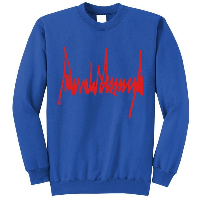 President Donald J Trump Signature Gift Tall Sweatshirt