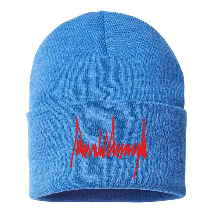 President Donald J Trump Signature Gift Sustainable Knit Beanie