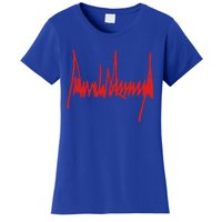 President Donald J Trump Signature Gift Women's T-Shirt