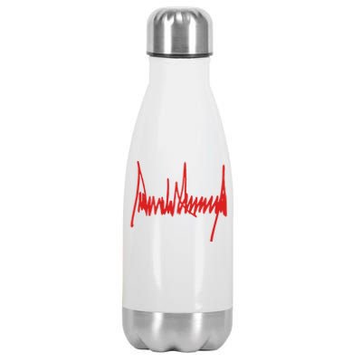 President Donald J Trump Signature Gift Stainless Steel Insulated Water Bottle