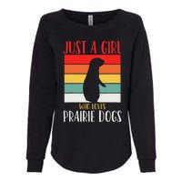 Prairie Dog Just a Who Loves Prairie Dogs Retro Womens California Wash Sweatshirt