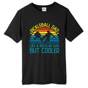 Pickleball Dad Like A Regular Dad But Cooler Tall Fusion ChromaSoft Performance T-Shirt