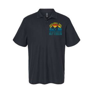 Pickleball Dad Like A Regular Dad But Cooler Softstyle Adult Sport Polo