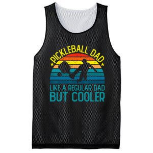 Pickleball Dad Like A Regular Dad But Cooler Mesh Reversible Basketball Jersey Tank